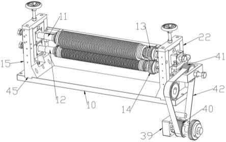 一种修正带午夜免费福利圆刀上下刀架装置的制作方法