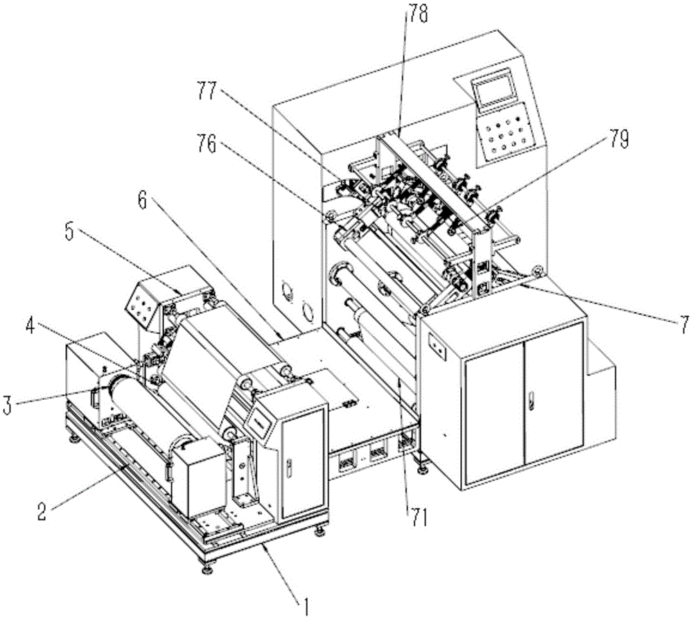 一种隔膜午夜精品免费视频的分切装置的制作方法