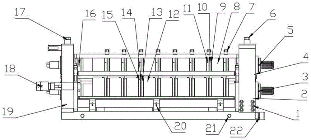 一种锂电极午夜免费福利用刀架的制作方法