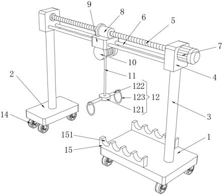 一种铜箔午夜免费福利下卷装置的制作方法