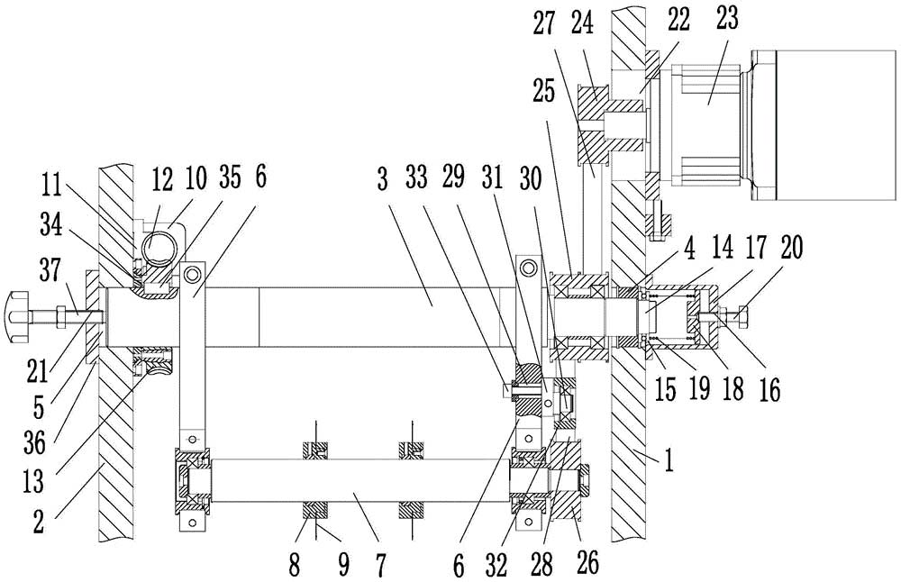 午夜免费福利的主动滚刀机构的制作方法