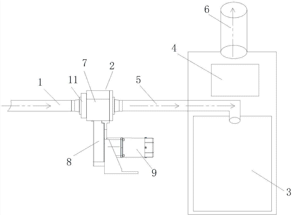 一种锂电池极片分切边料粉碎收集装置的制作方法