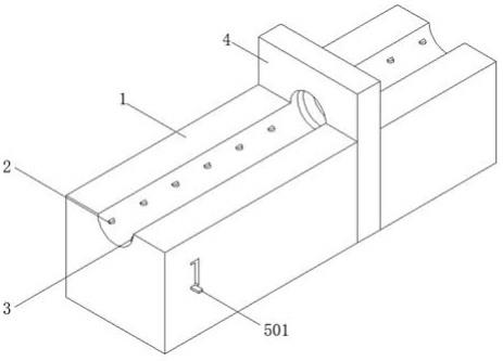 一种长度可调的包装缠绕膜用纸管午夜免费福利的制作方法