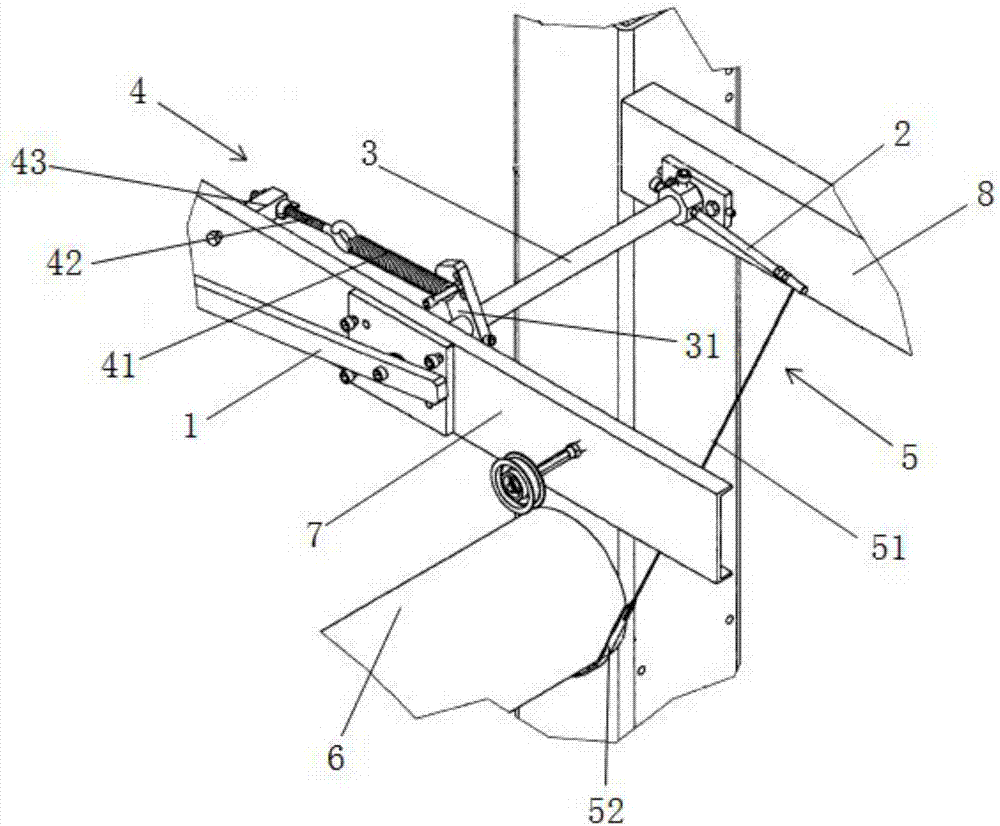一种午夜免费福利的张力调节机构的制作方法