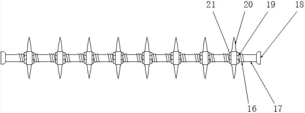 一种胶带午夜免费福利刀距可调装置的制作方法
