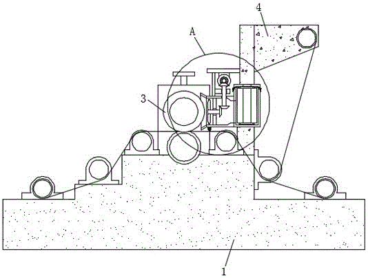 一种用于铝板带箔午夜免费福利的切刀表面铝屑清理装置的制作方法