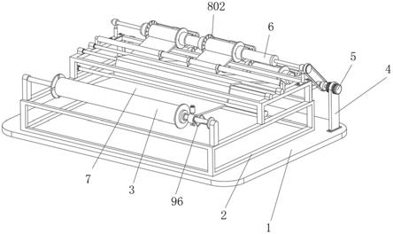 一种午夜免费福利卷膜防跑偏装置的制作方法