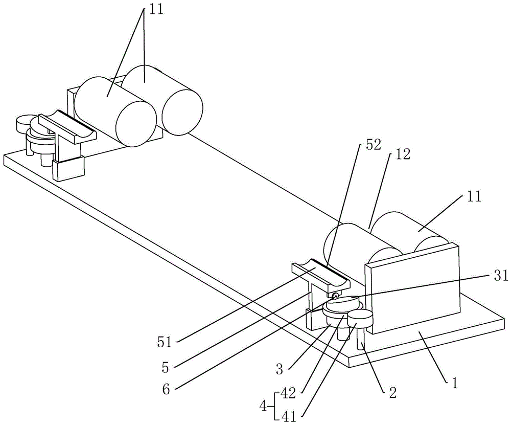 用于不干胶午夜免费福利的上料装置的制作方法
