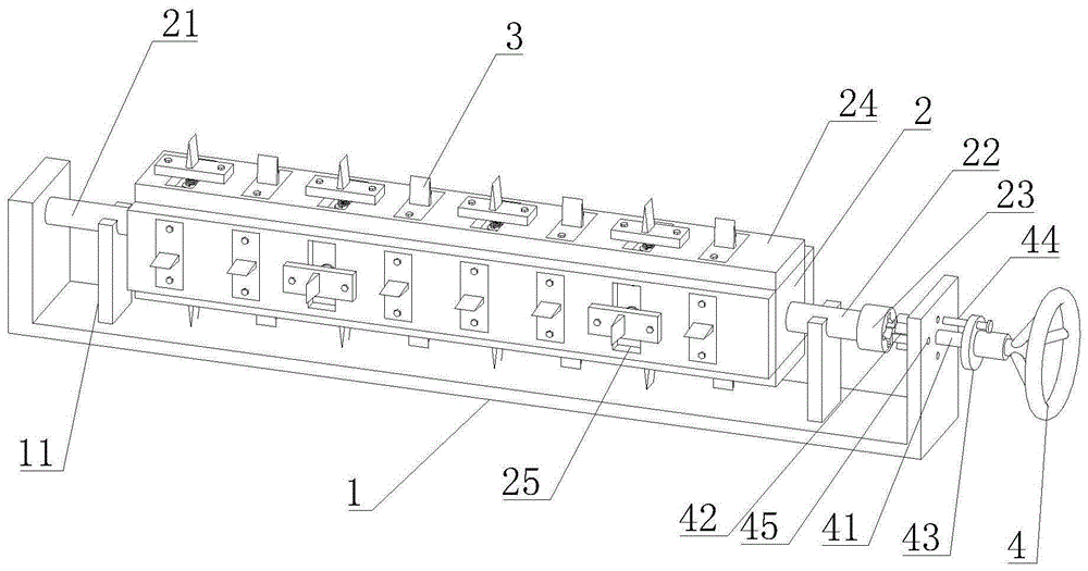 一种午夜免费福利用切割刀位置调节装置的制作方法