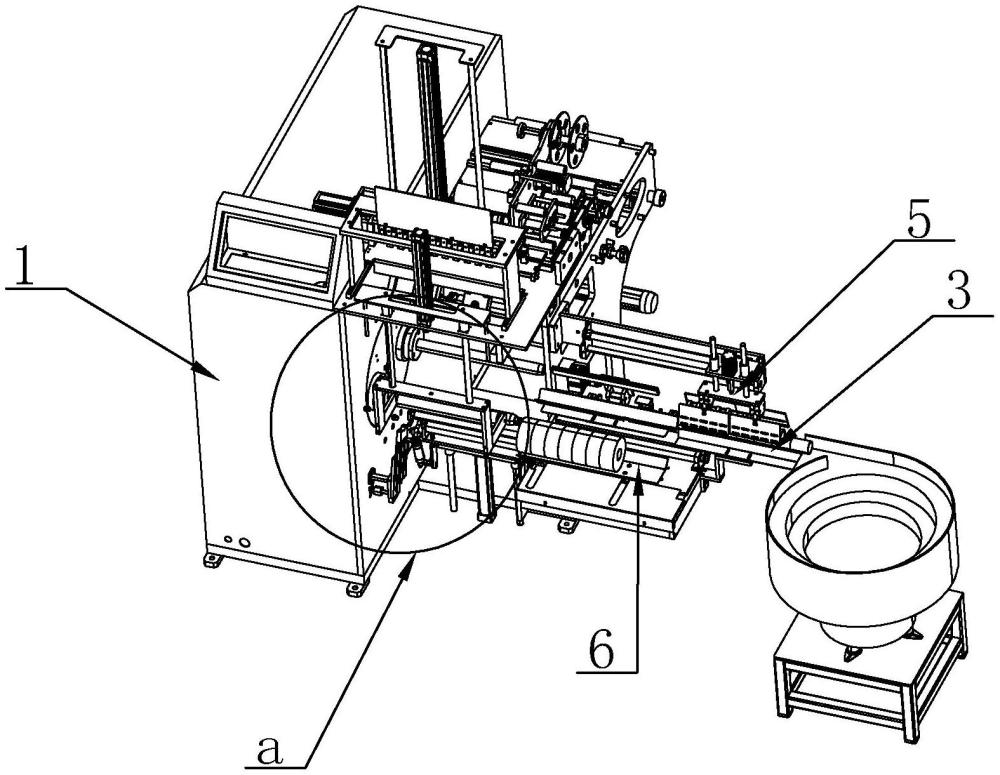 一种午夜免费福利上的管芯上料机构的制作方法