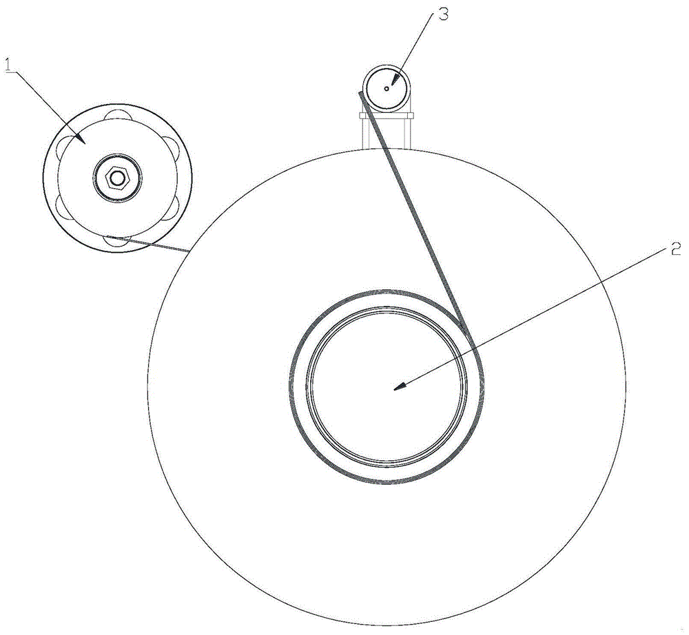 一种预浸料午夜免费福利用收放卷装置的制作方法