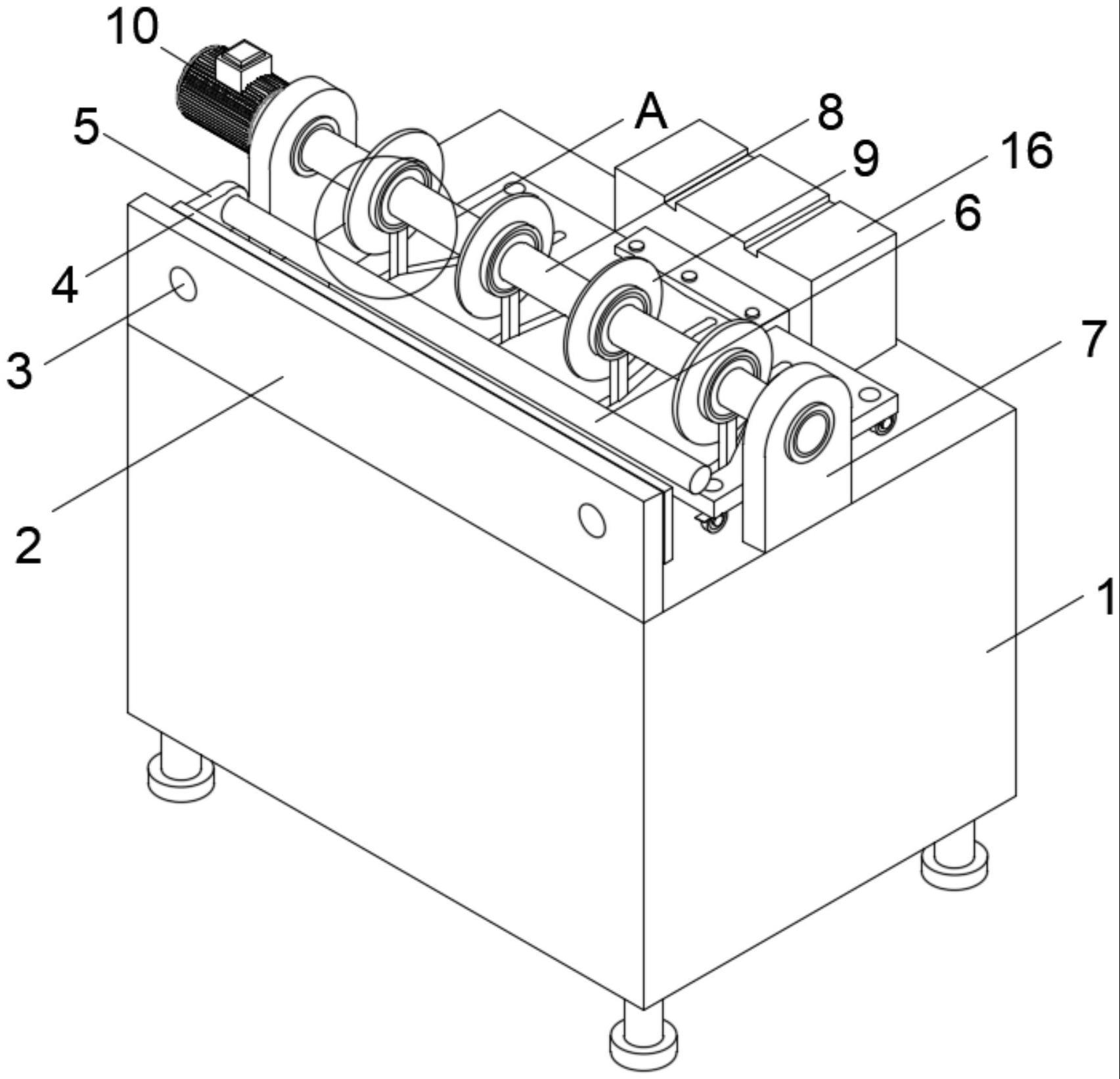 一种可调间距的纸管午夜免费福利的制作方法