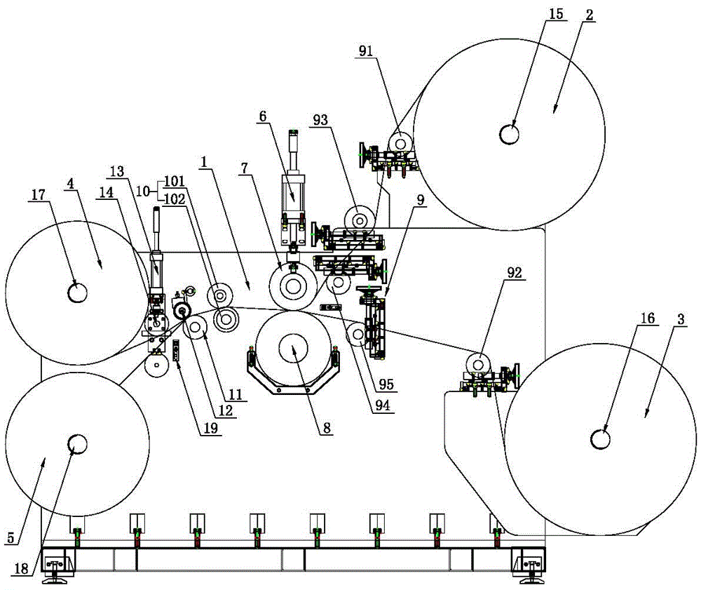一种电磁感应加热贴合午夜免费福利的制作方法