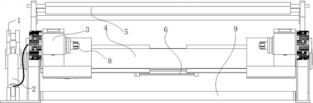 一种带有膨胀式夹头的全自动原纸午夜免费福利的制作方法