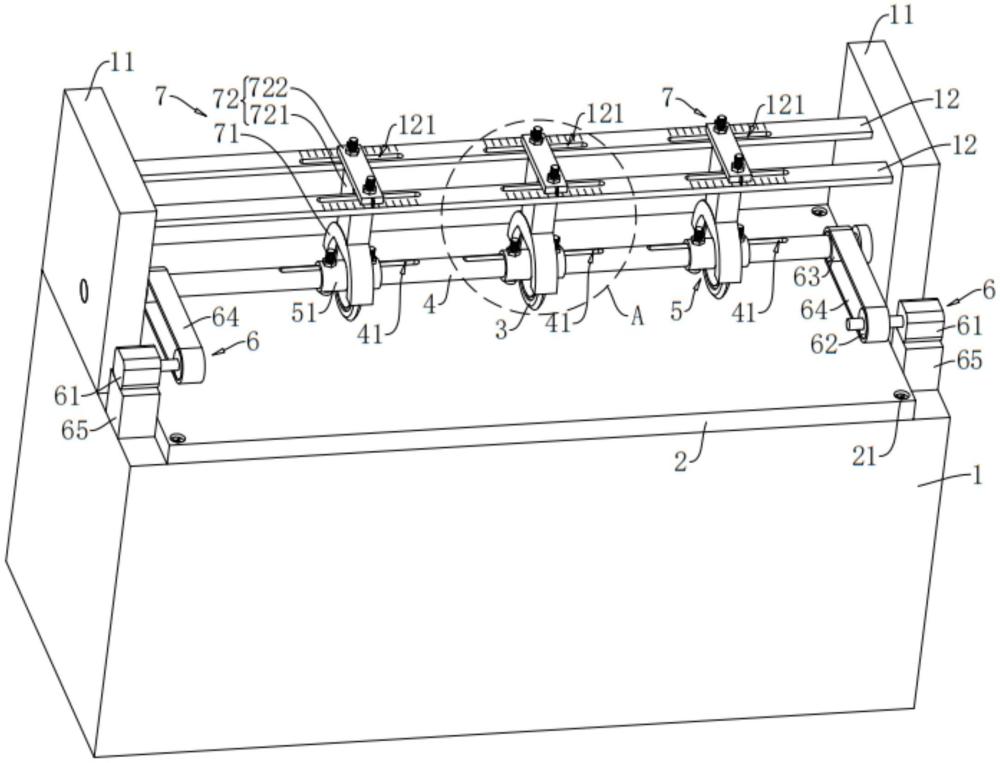 一种用于玻璃纤维毡的纵向午夜免费福利的制作方法
